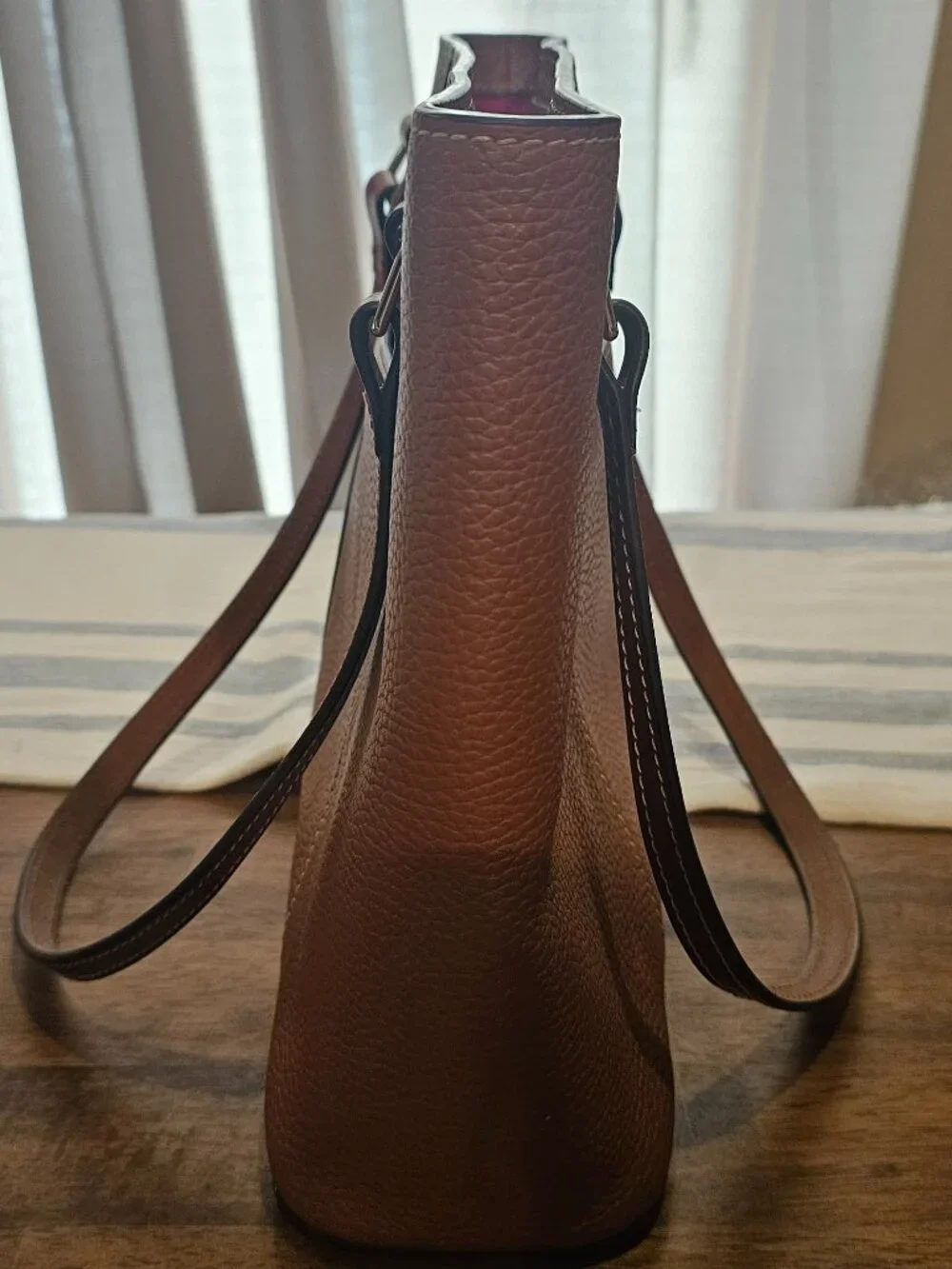 Dooney & Burke Pebble Grain Medium Lexington Shopper